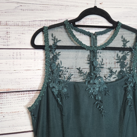 Nanette Lepore green lace dress - Picture 6 of 16